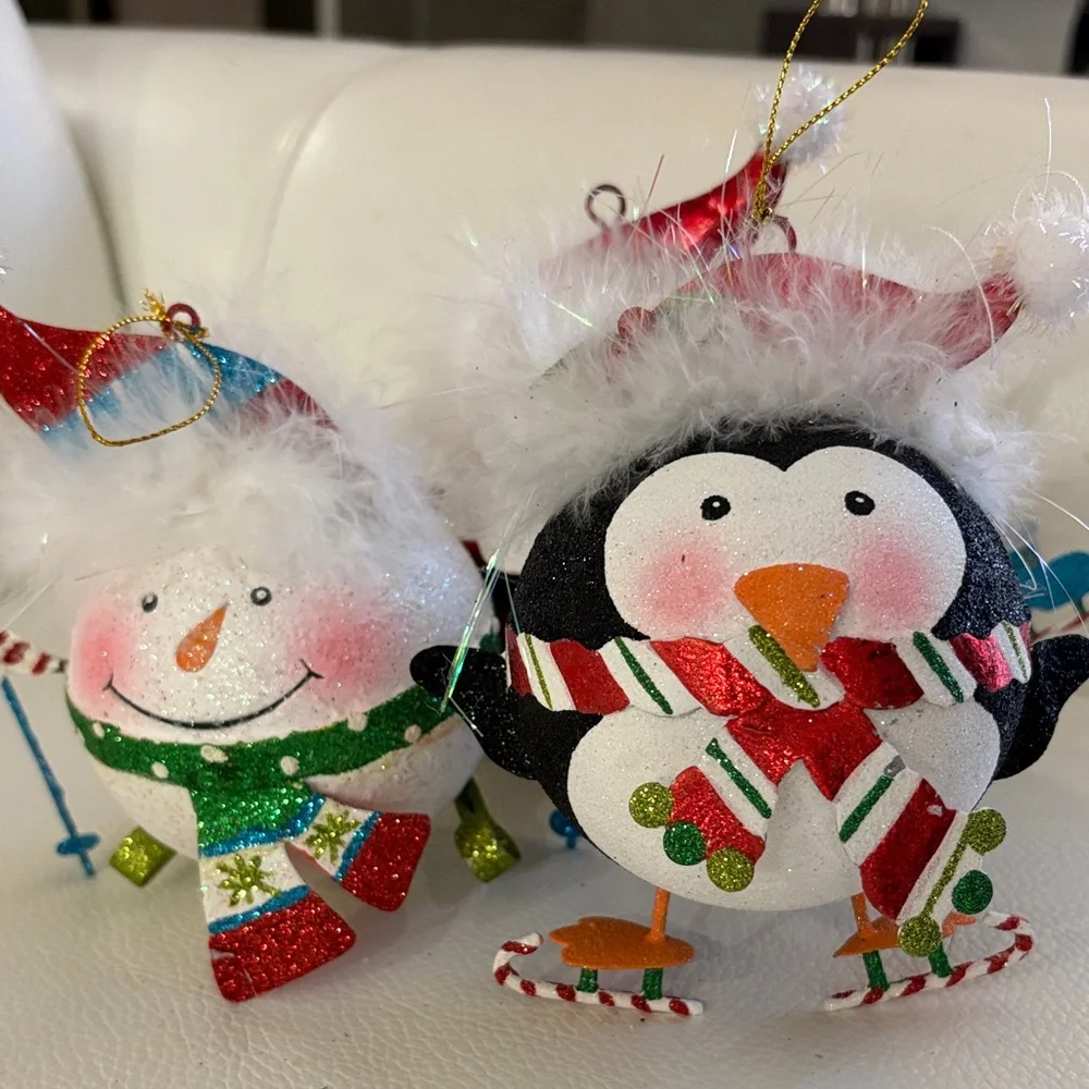 Festive Christmas Ornaments Set